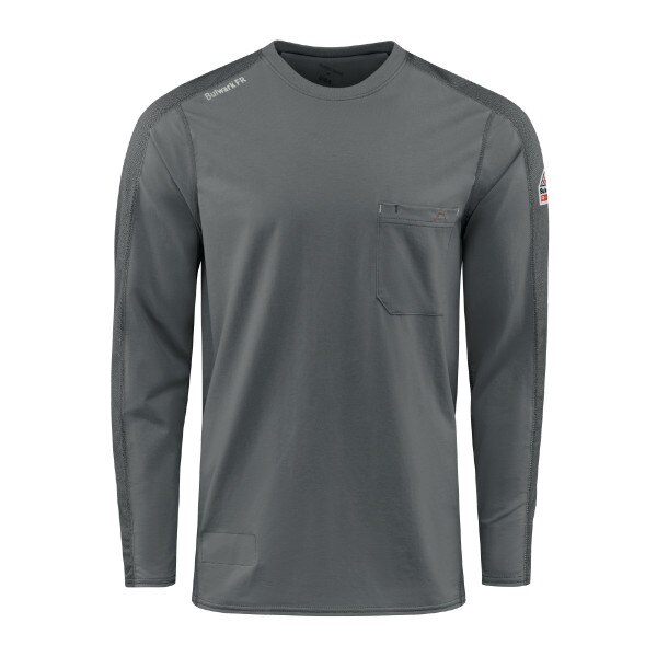 Bulwark Flex Knit Tee in Charcoal
